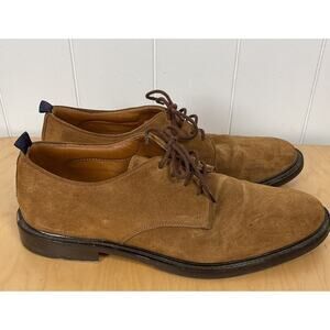 Bonobos‎ Dalton Derby Brown Suede Lace Up Men's Shoes Size 11.5
